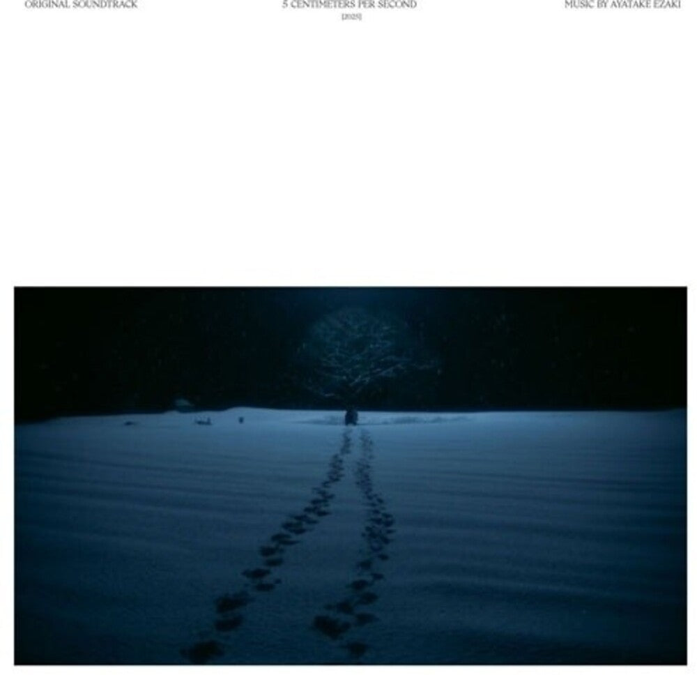 the album cover for Ezaki Ayatake  (Jpn) - 5 Centimeters Per Second Live-Action Movie - Ost