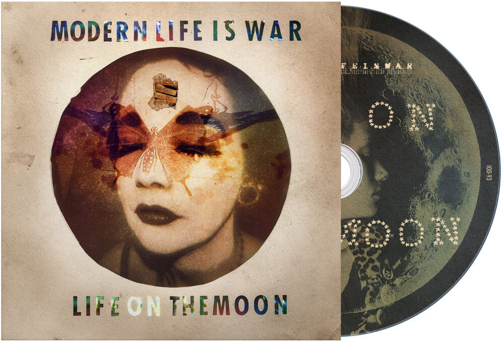 the album cover for Modern Life Is War - Life On The Moon