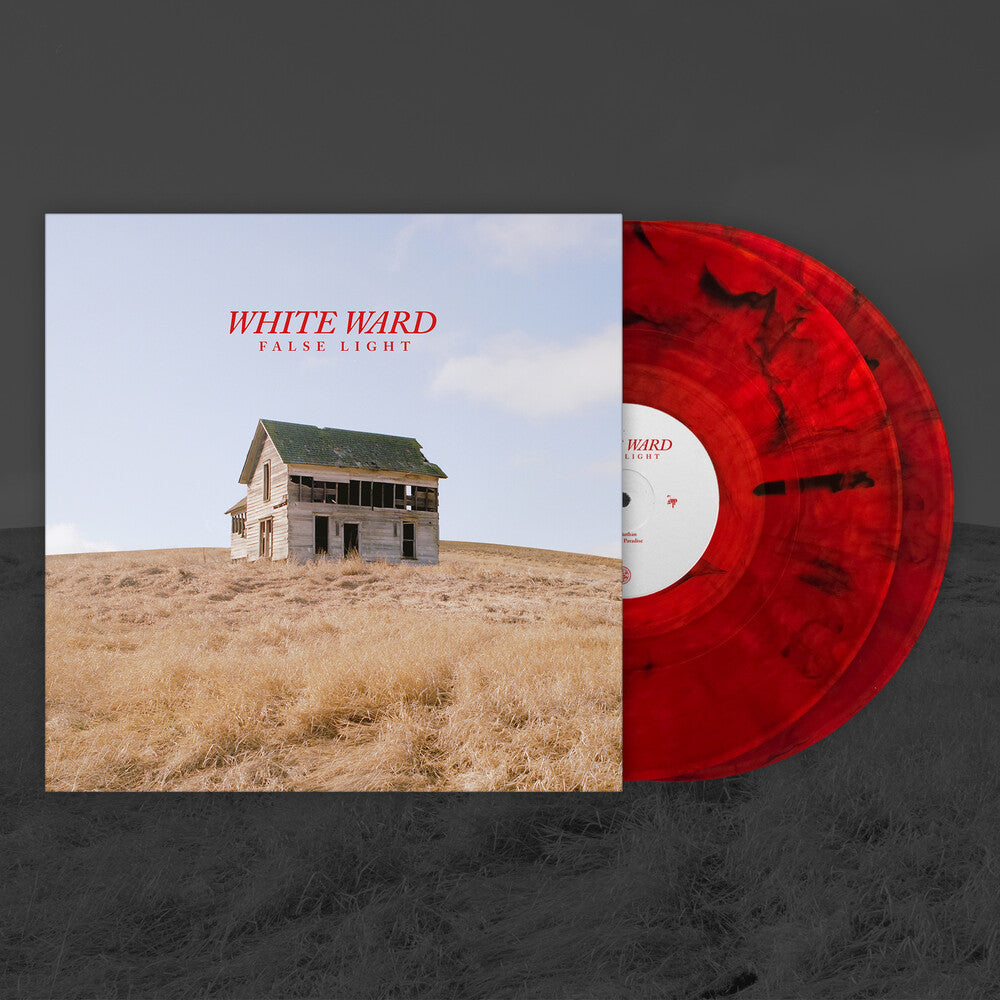 the album cover for White Ward - False Light (Blk) [Clear Vinyl] [180 Gram] (Red) (Smok)