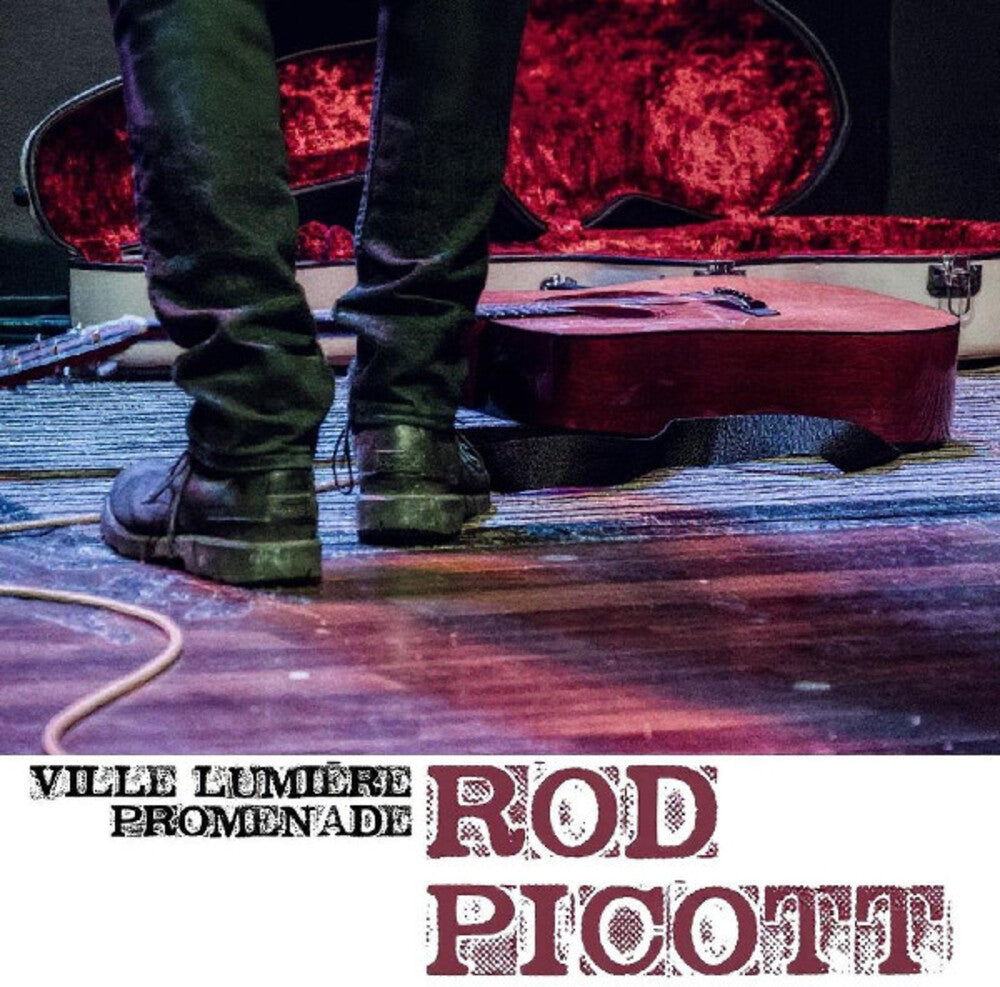 the album cover for Rod Picott - Ville Lumiere Promenade