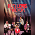 the album cover for Huey Lewis  & The News - Live On Air 1984 / 1992 [Limited Edition] [Digipak]