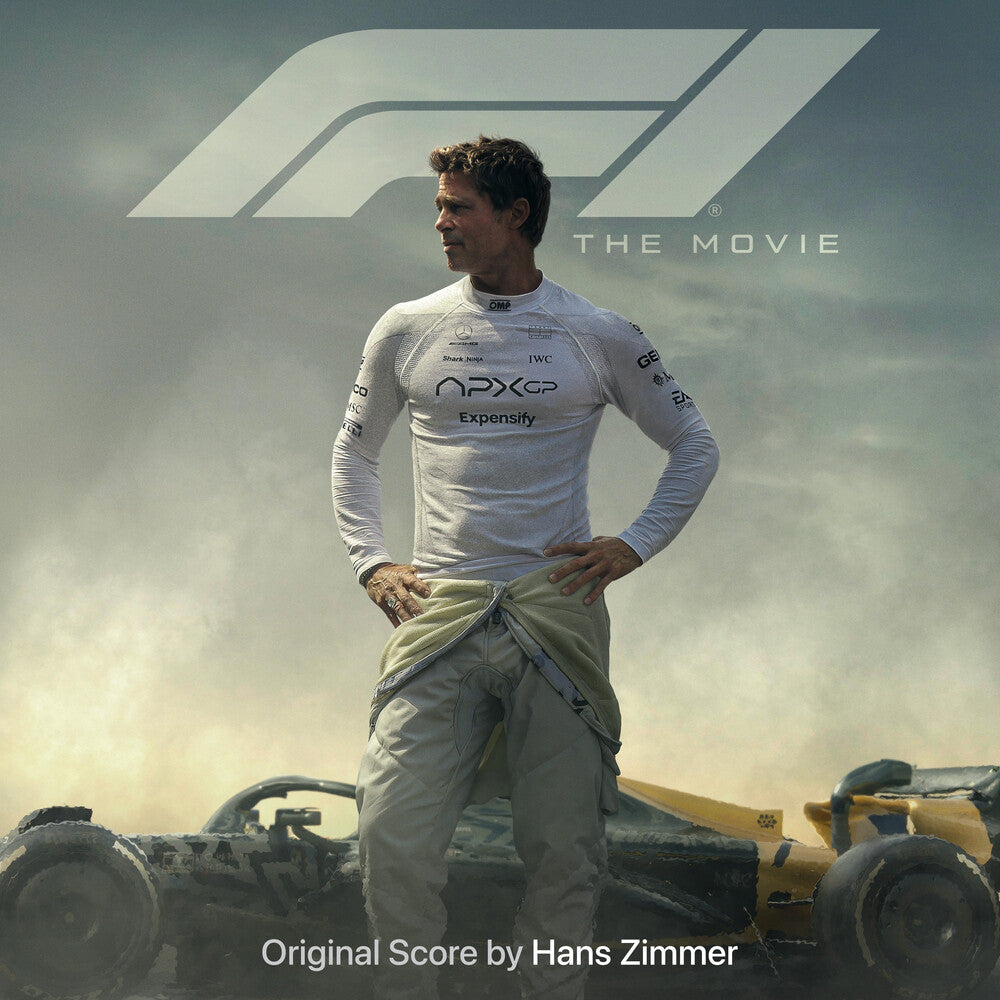 the album cover for Hans Zimmer  (Colv) (Red) - F1 The Movie (Original Score) [Colored Vinyl] (Red)