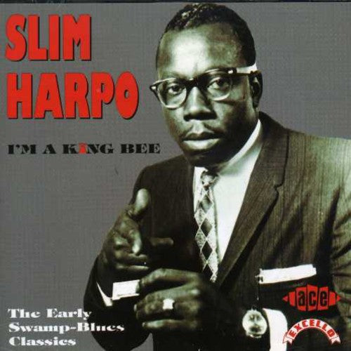 the album cover for Slim Harpo - I'm a King Bee