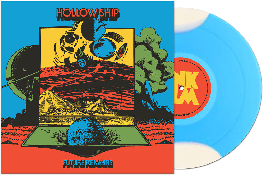 the album cover for Hollow Ship - Future Remains (Alt Artwork) (Blue) [Colored Vinyl] (Wht)
