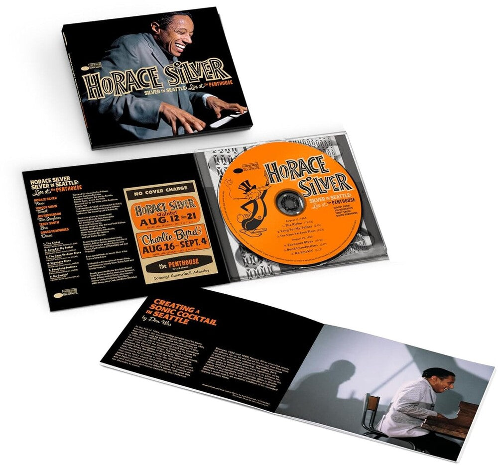 the album cover for Horace Silver - Silver in Seattle: Live at the Penthouse