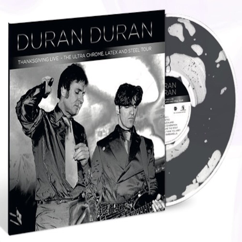 the album cover for Duran Duran - Ultra Chrome - Liquid Vinyl Numbered [Colored Vinyl] [Deluxe]