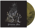the album cover for Primitive Man - Observance [Gold and Black Galaxy LP]