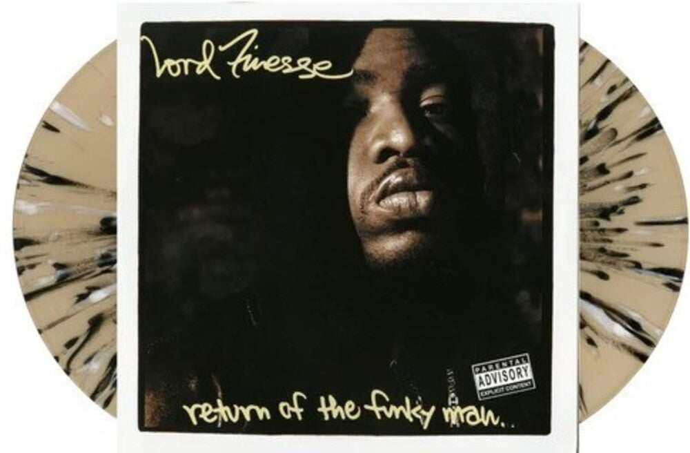 the album cover for Lord Finesse - Return Of The Funky Man (Blk) [Colored Vinyl] (Tan) (Wht)