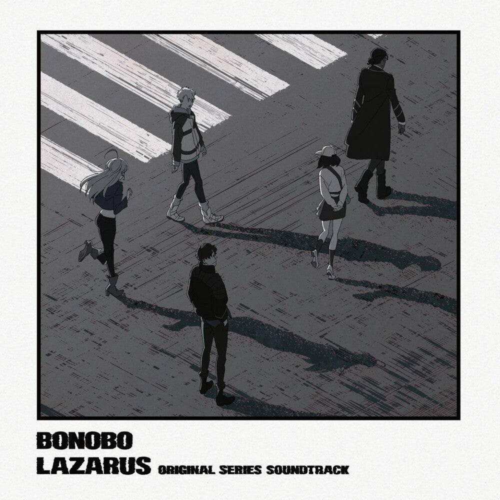 the album cover for Bonobo - Lazarus (Adult Swim) - O.S.T. [Colored Vinyl]
