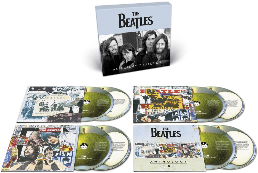 the album cover for The Beatles - Anthology Collection (2025 Edition) [8CD Box Set]