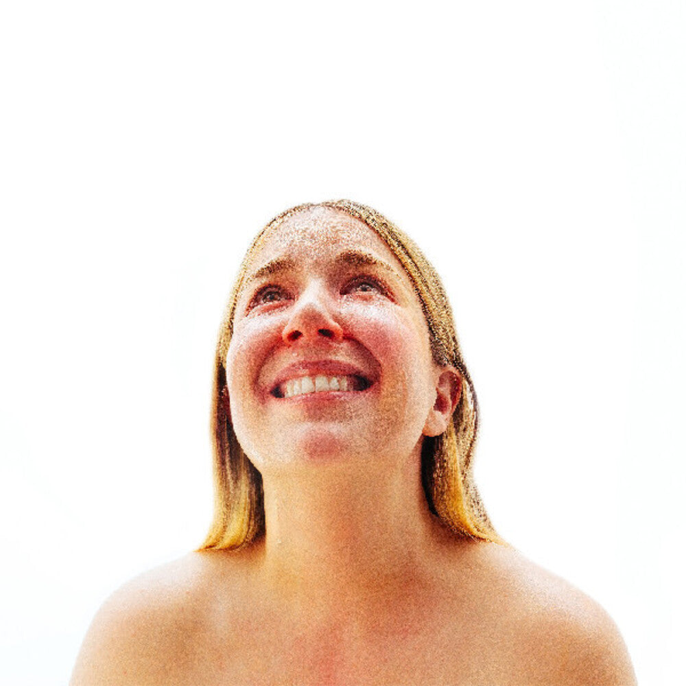 the album cover for Austra - Chin Up Buttercup