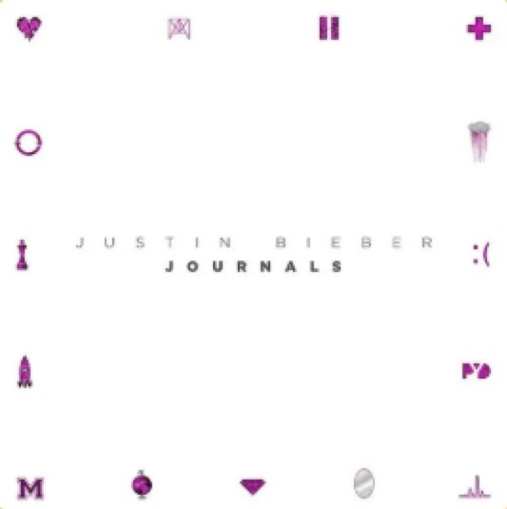 the album cover for Justin Bieber - Journals (Exp) (Plat)