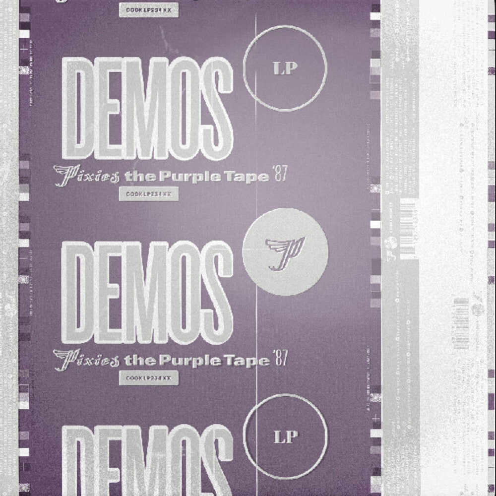 the album cover for Pixies - Demos [Indie Exclusive Purple Smoke Vinyl]