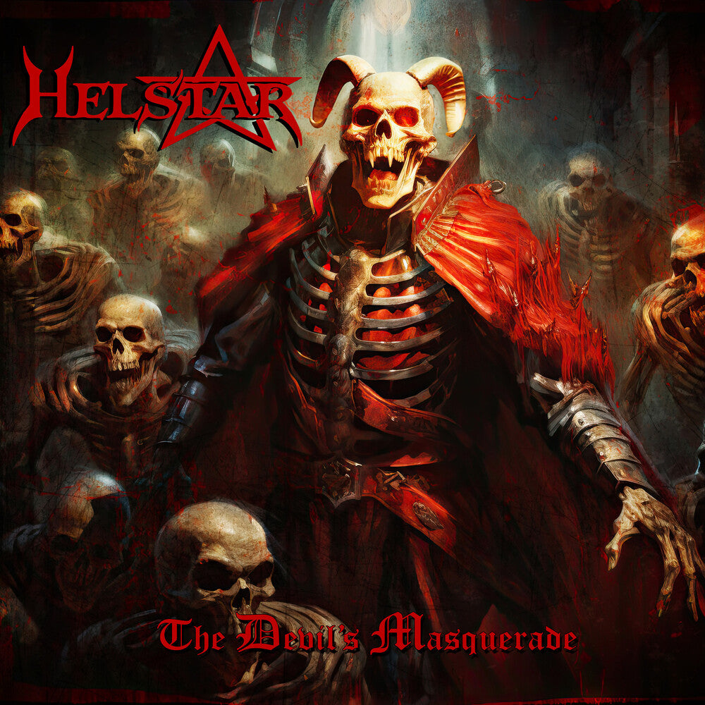 the album cover for Helstar - Devil's Masquerade (W/Book) (Uk)