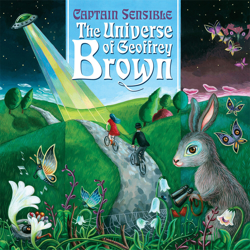 the album cover for Captain Sensible - Universe Of Geoffrey Brown [Colored Vinyl] (Comc) [Deluxe]