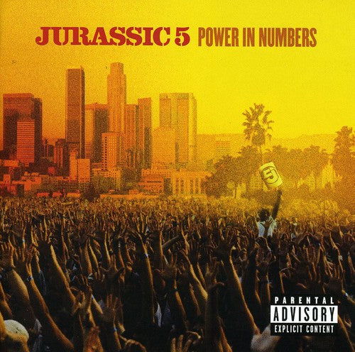 the album cover for Jurassic 5 - Power in Numbers