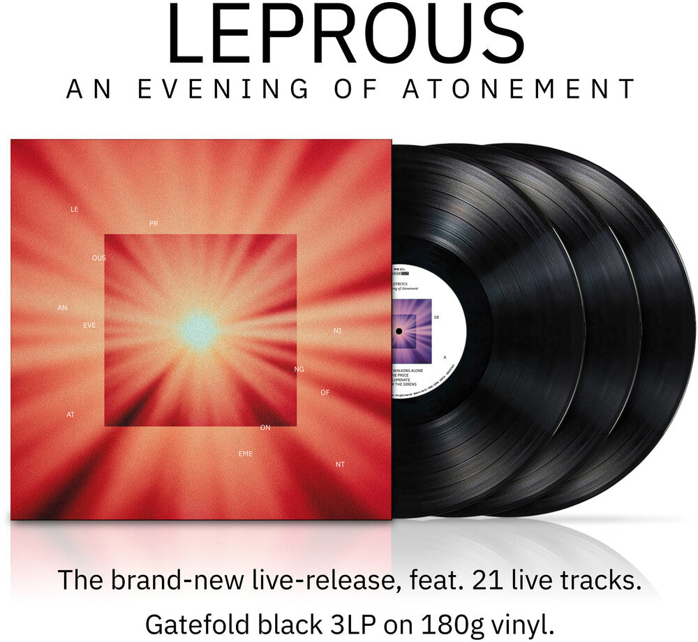 the album cover for Leprous - Evening Of Atonement (Gate) [180 Gram]