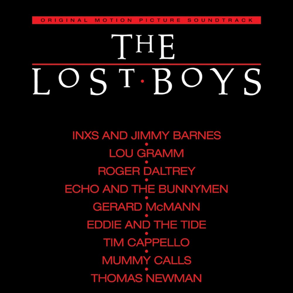 the album cover for Lost Boys - O.S.T. - Lost Boys - O.S.T. [Clear Red Vinyl]