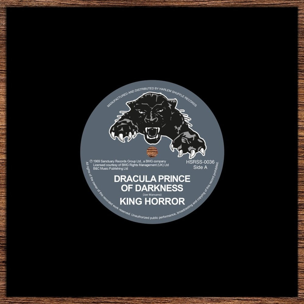 the album cover for King Horror - Dracula Prince Of Darkness / Ghost Hour [Reissue]