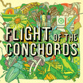 the album cover for Flight Of The Conchords - Flight Of The Conchords [Indie Exclusive Metallic Green]