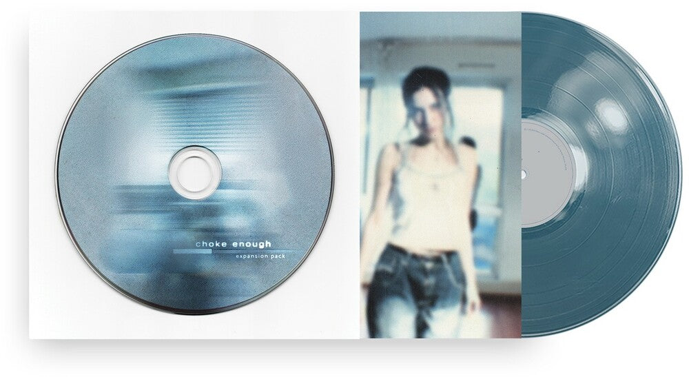 the album cover for Oklou - Choke Enough Expansion Pack [Transparent Sea Blue Vinyl]