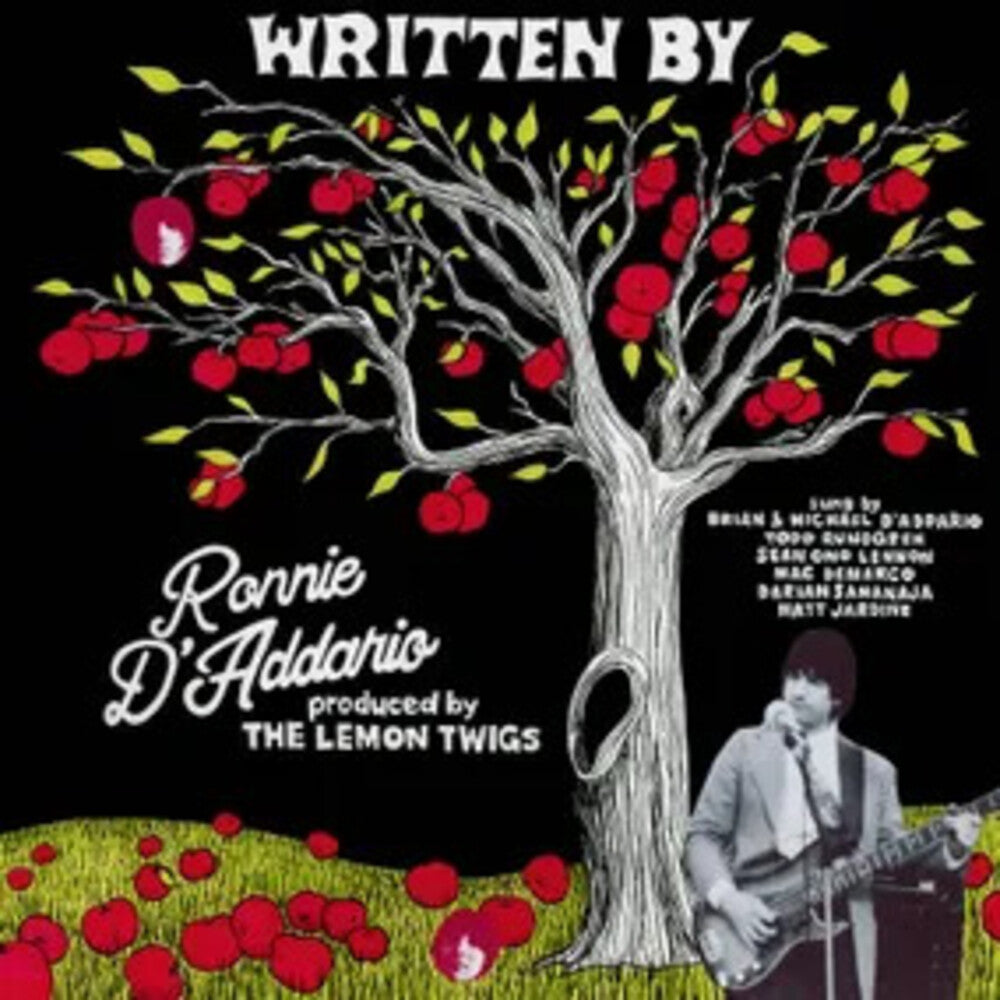 the album cover for Ronnie D'Addario - Written By Ronnie D'Addario [RSD Black Friday 2025]