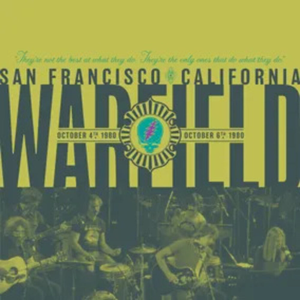 the album cover for Grateful Dead - The Warfield, San Francisco, CA Oct 4 & 6, 1980 [RSD Black Friday 2025]