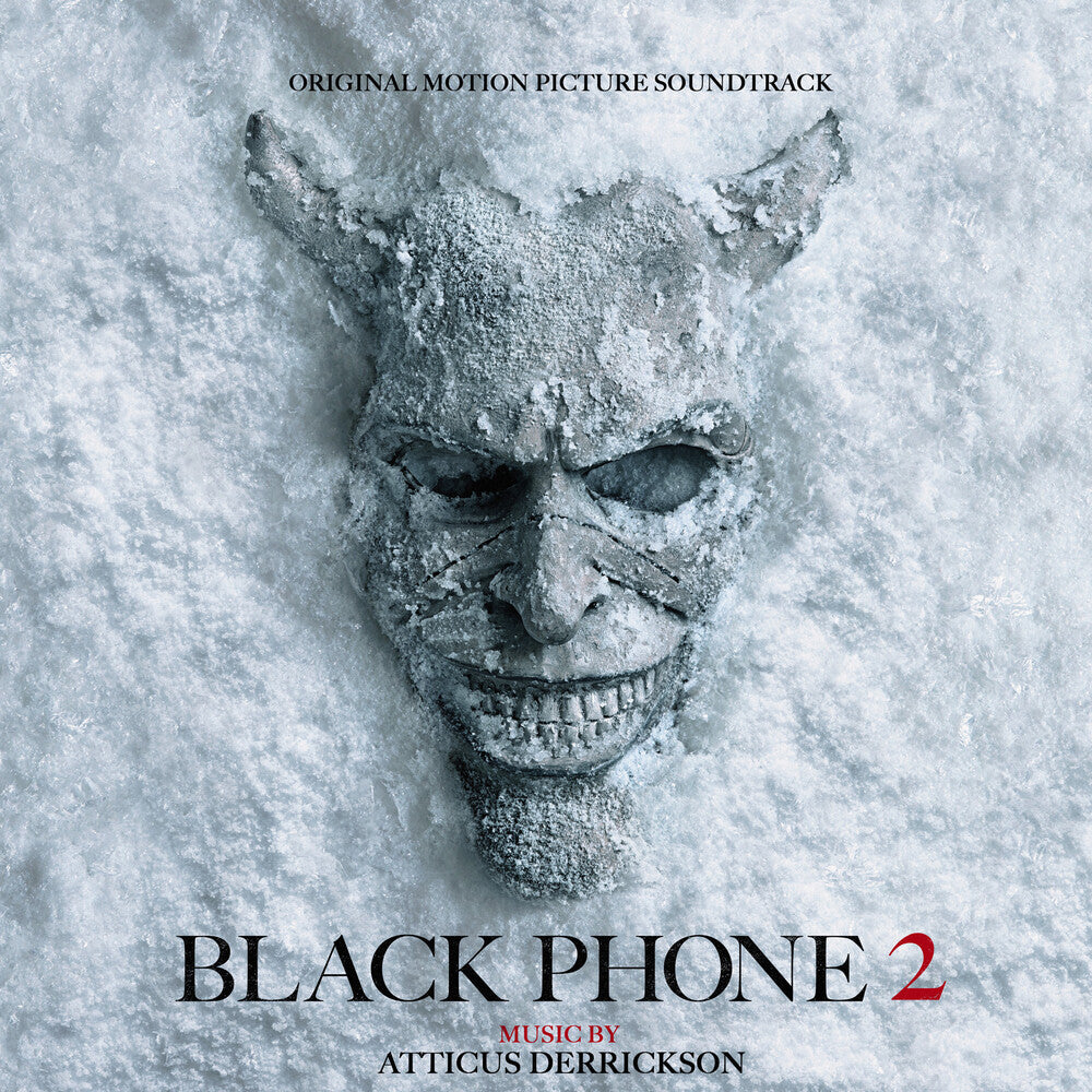 the album cover for Atticus Derrickson  (Blue) (Colv) (Gate) (Wht) - Black Phone 2 - O.S.T. (Blue) [Colored Vinyl] (Gate) (Wht)