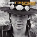 the album cover for Stevie Ray Vaughan - Essential Stevie Ray Vaughan