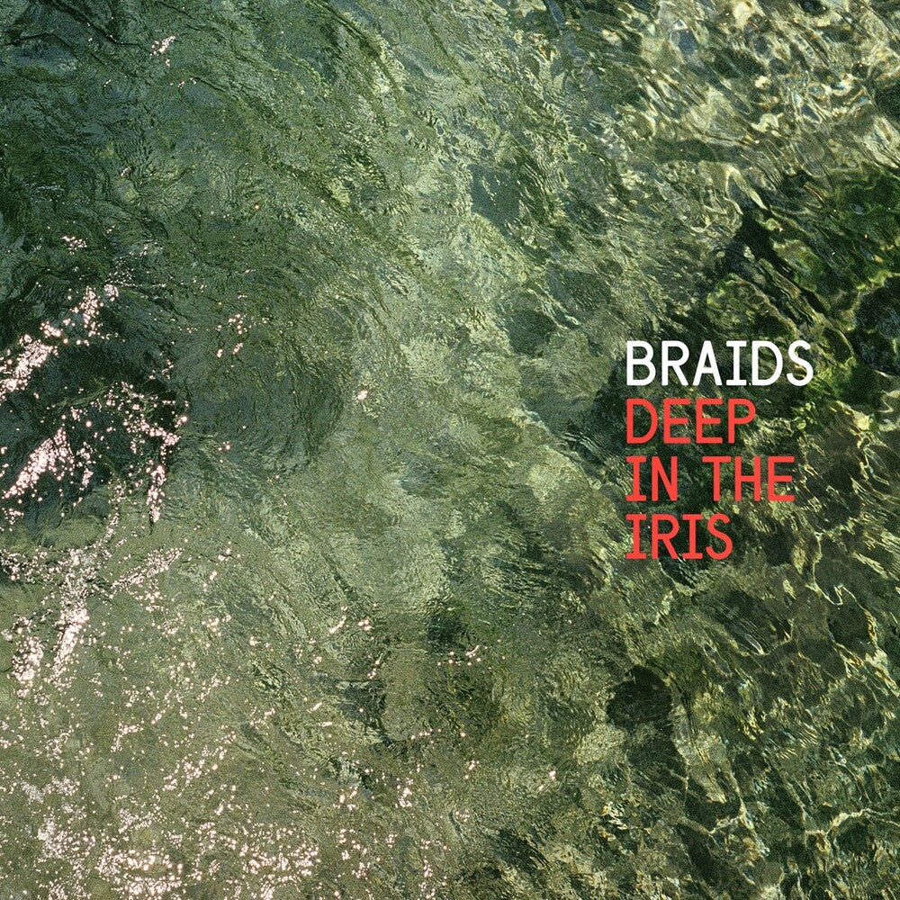 the album cover for Braids - Deep in the Iris (white/green Marble Vinyl) [Indie Exclusive]