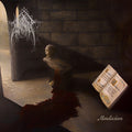 the album cover for Evoken - Mendacium (Uk)