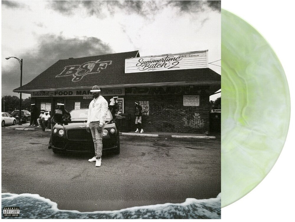 the album cover for Benny The Butcher - Summertime Butch 2 [White Colored Vinyl]