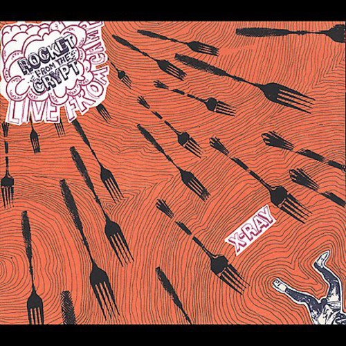the album cover for Rocket From The Crypt - Live from Camp X-Ray