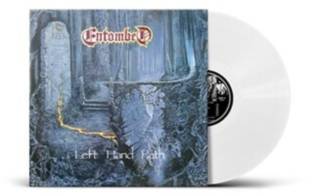 the album cover for Entombed - Left Hand Path - White Vinyl [Colored Vinyl] (Wht) (Uk)