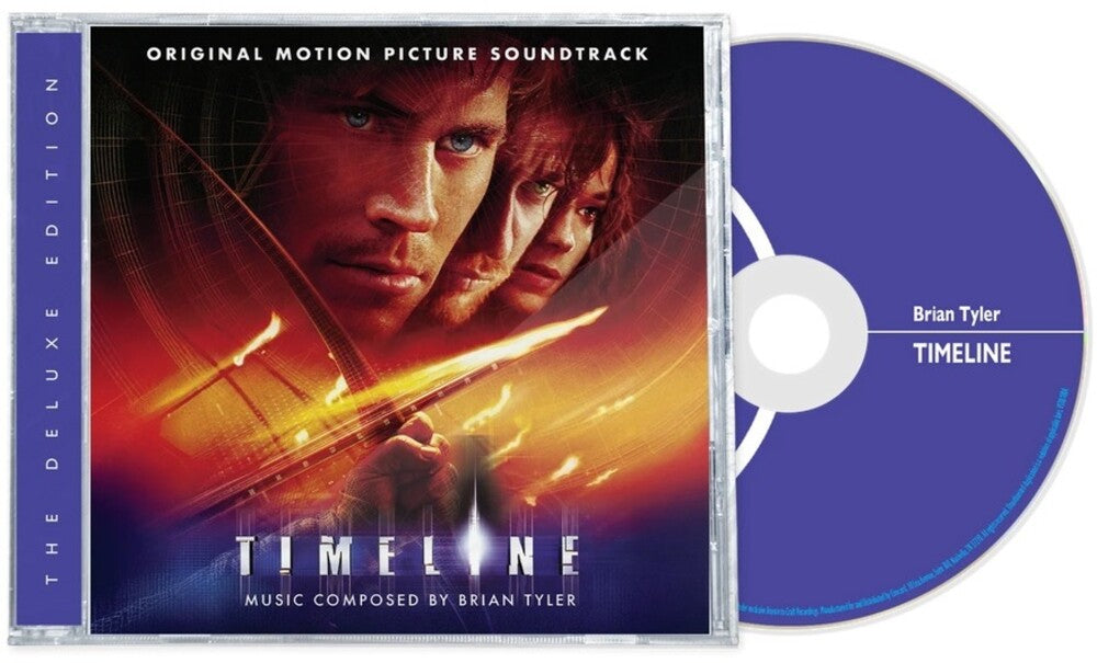 the album cover for Brian Tyler - Timeline - Deluxe Edition (Original Motion Picture Soundtrack)