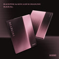the album cover for BLACKPINK - 3rd Mini Album [Deadline] Black Version (Phob)