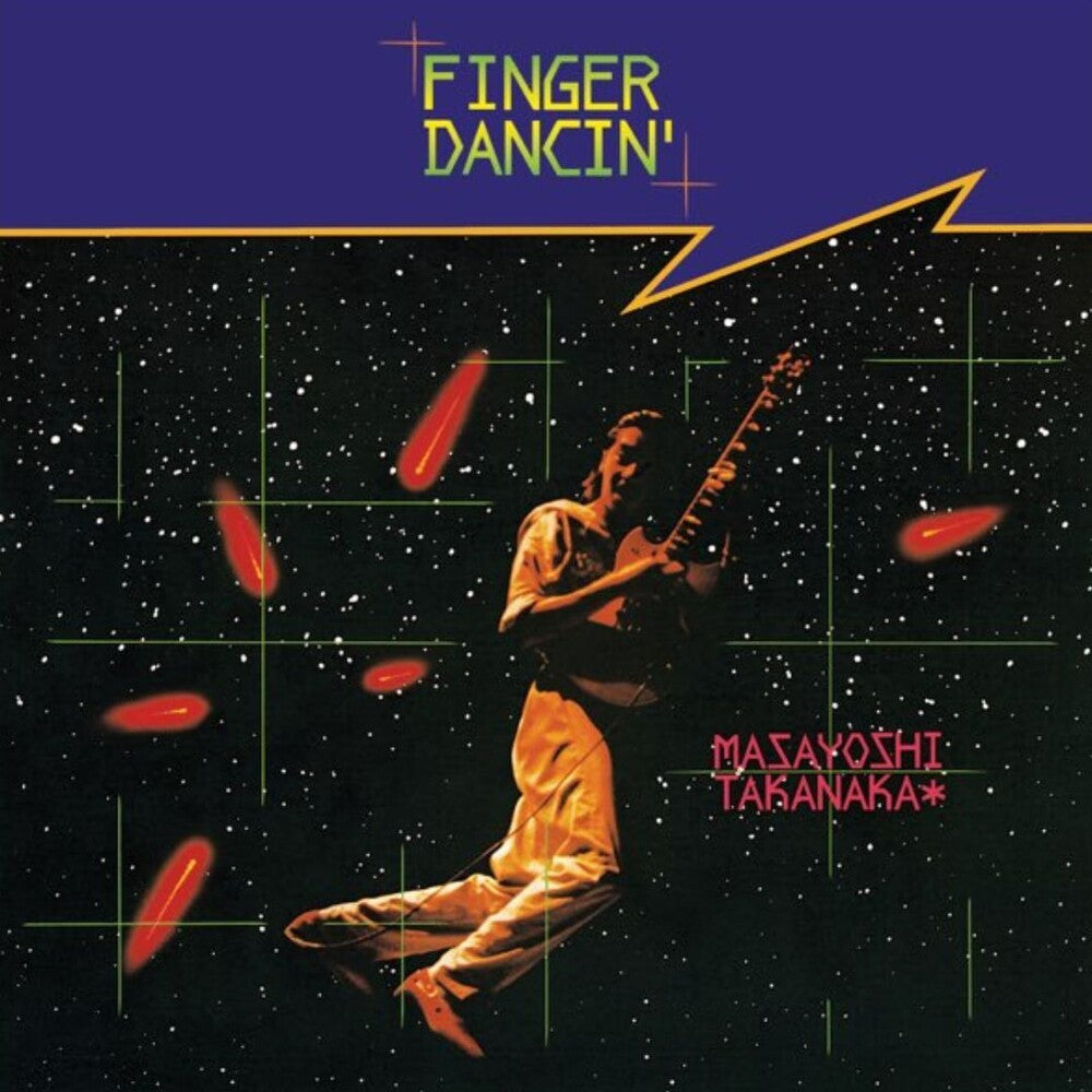 the album cover for Masayoshi Takanaka - Finger Dancin [Clear Vinyl] (Purp) (Jpn)