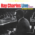 the album cover for Ray Charles - Ray Charles Live In Concert [180 Gram] [RSD 2026]