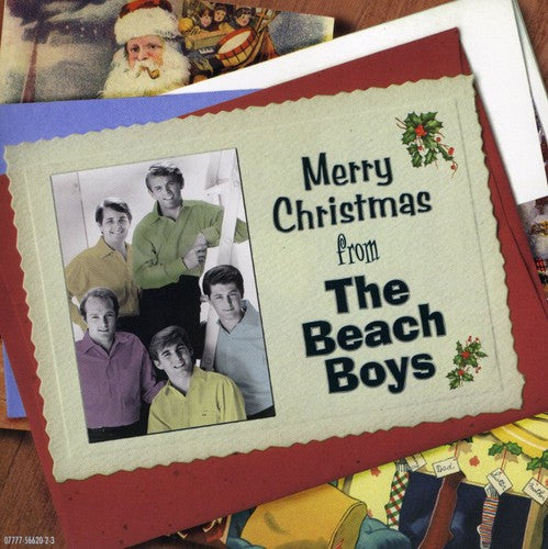 the album cover for The Beach Boys - Merry Christmas from the Beach Boys