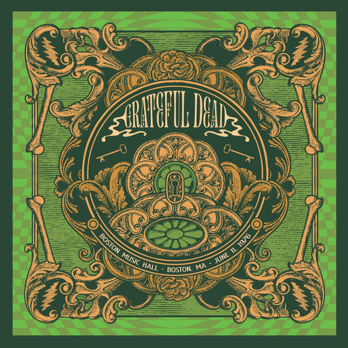 the album cover for Grateful Dead - Boston Music Hall, Boston, MA 6/11/76 [RSD 2026]