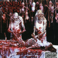 the album cover for Cannibal Corpse - Butchered at Birth