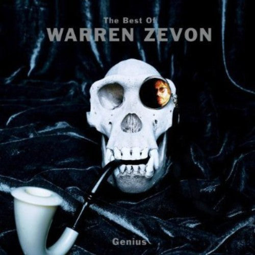 the album cover for Warren Zevon - Genius: The Best Of Warren Zevon