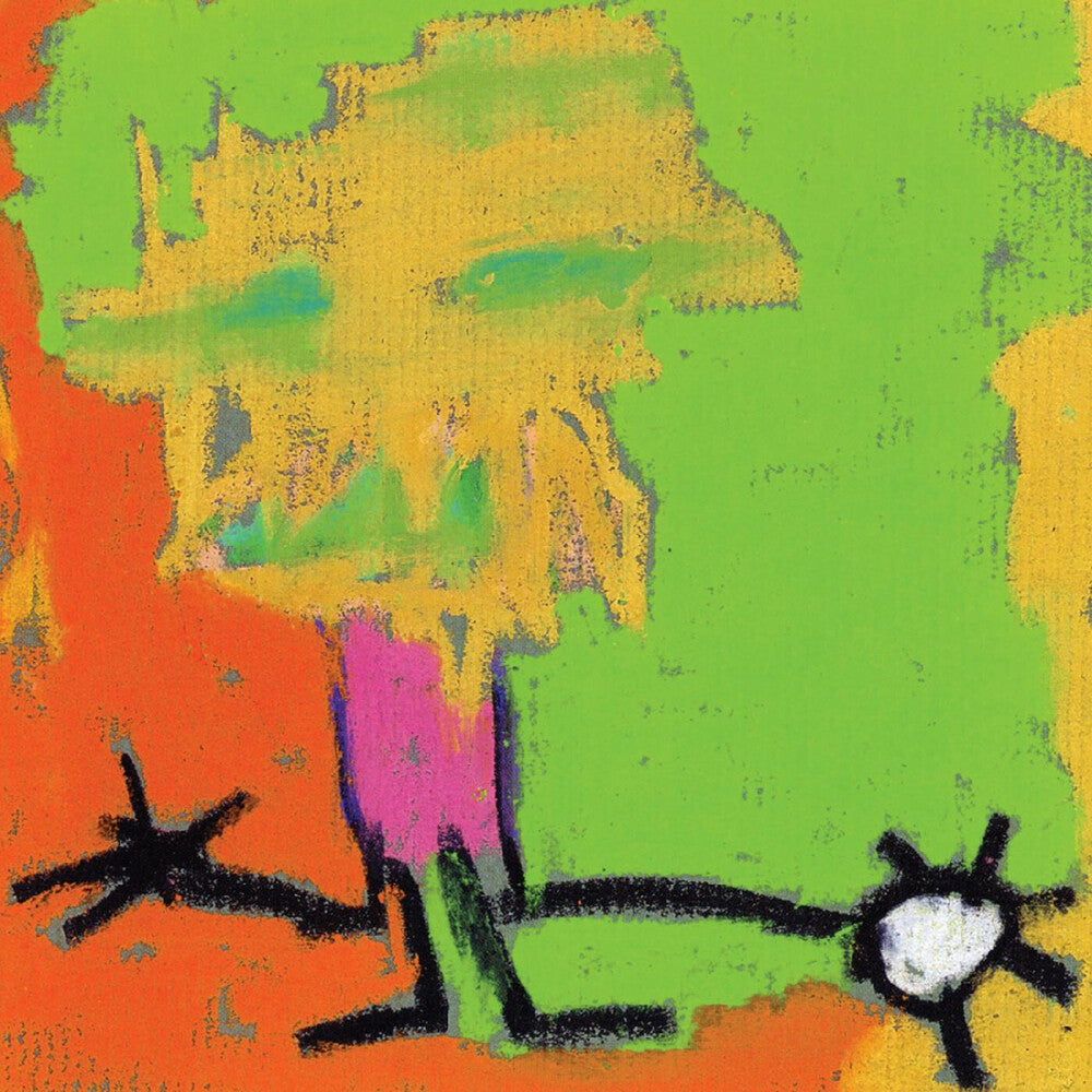 the album cover for Medeski Martin & Wood - Shack-Man [Fluorescent Green]