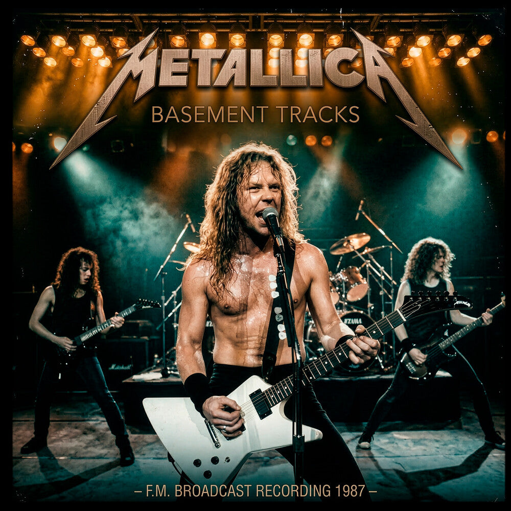 the album cover for Metallica - Basement Tracks [Green]