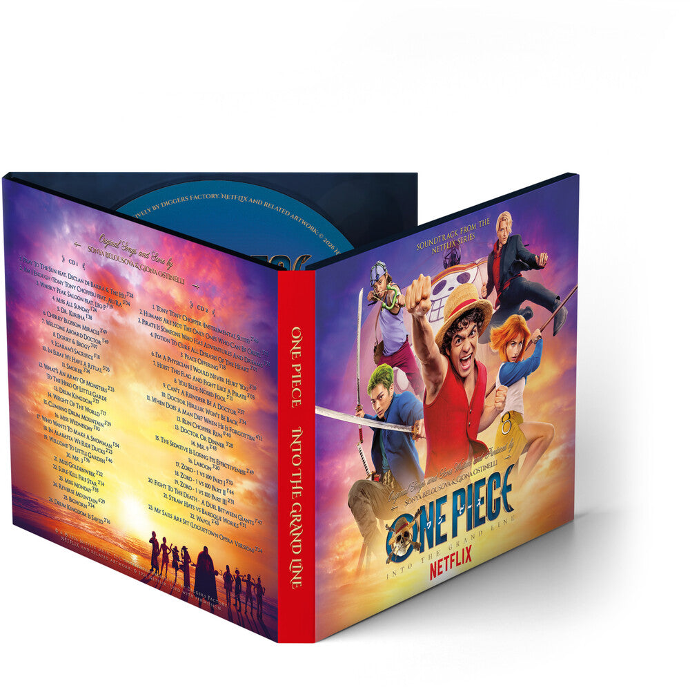 the album cover for Sonya Belousova / Giona Ostinelli - One Piece: Into Grand - O.S.T. [Digipak]