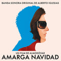 the album cover for Iglesias, Alberto - Amarga Navidad (Original Soundtrack) - Blue Colored Vinyl