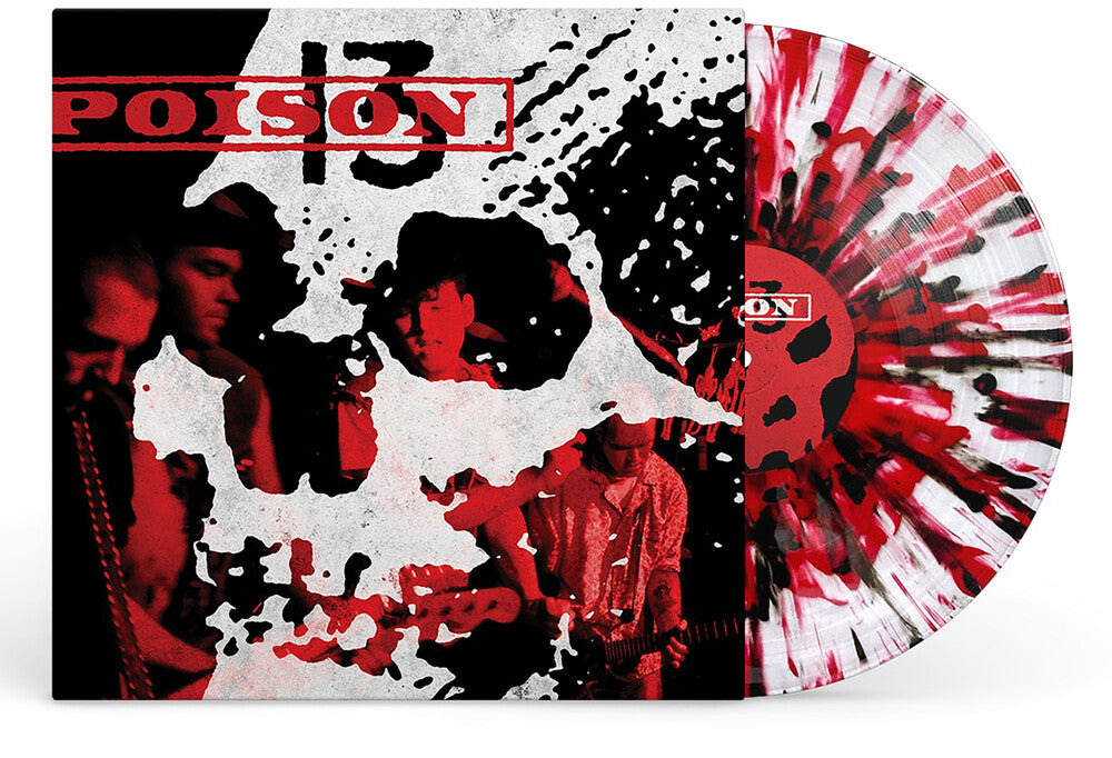 the album cover for Poison 13 - Poison 13 [Indie Exclusive Splatter]