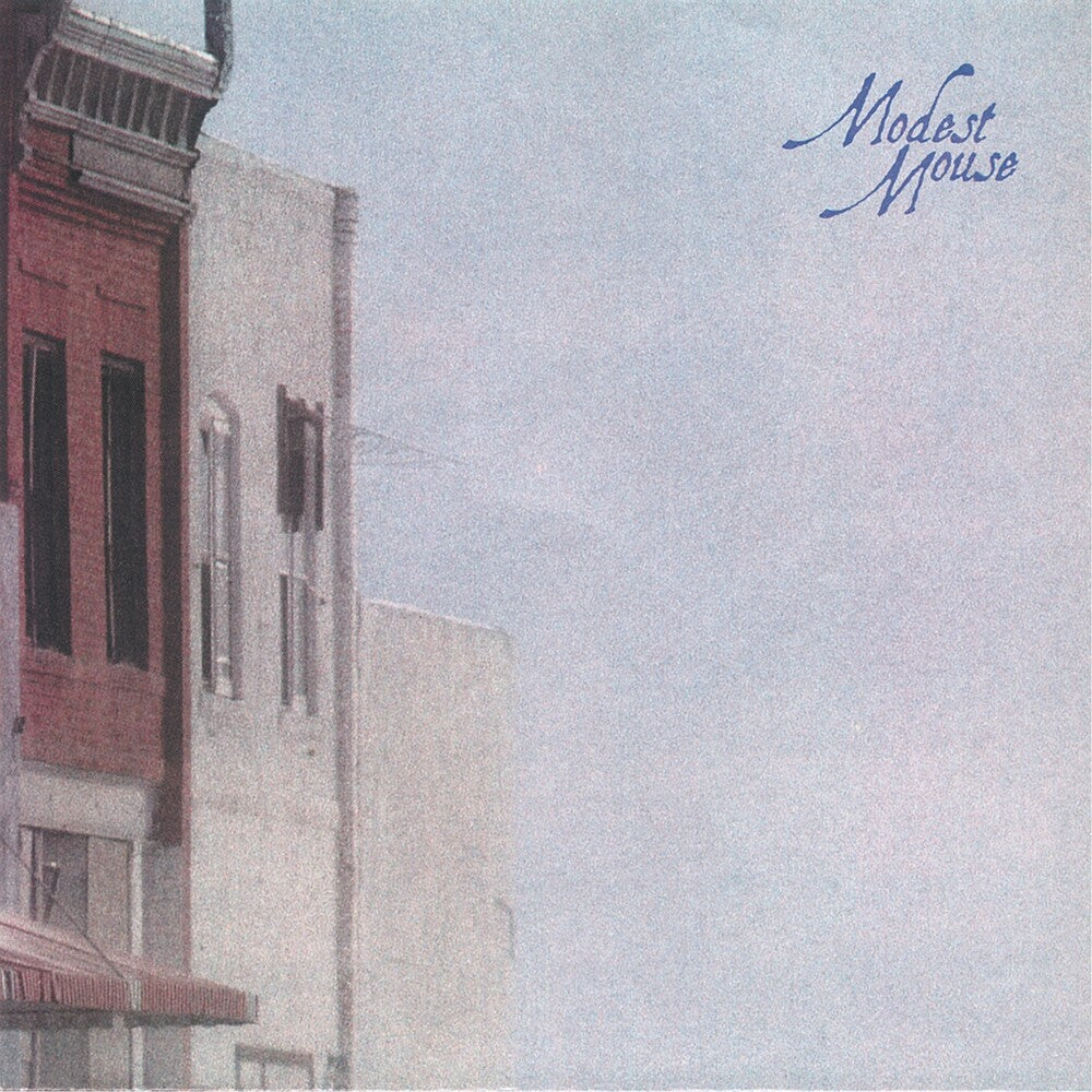 the album cover for Modest Mouse - Life Of Arctic Sounds B/W Medication - Blue/White