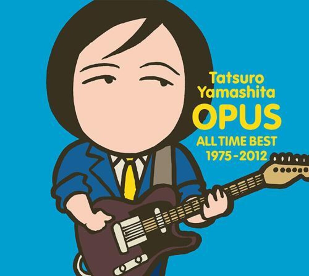 the album cover for Tatsuro Yamashita - Opus All Time Best 1975-2012 (Bonus Track) (Jpn)