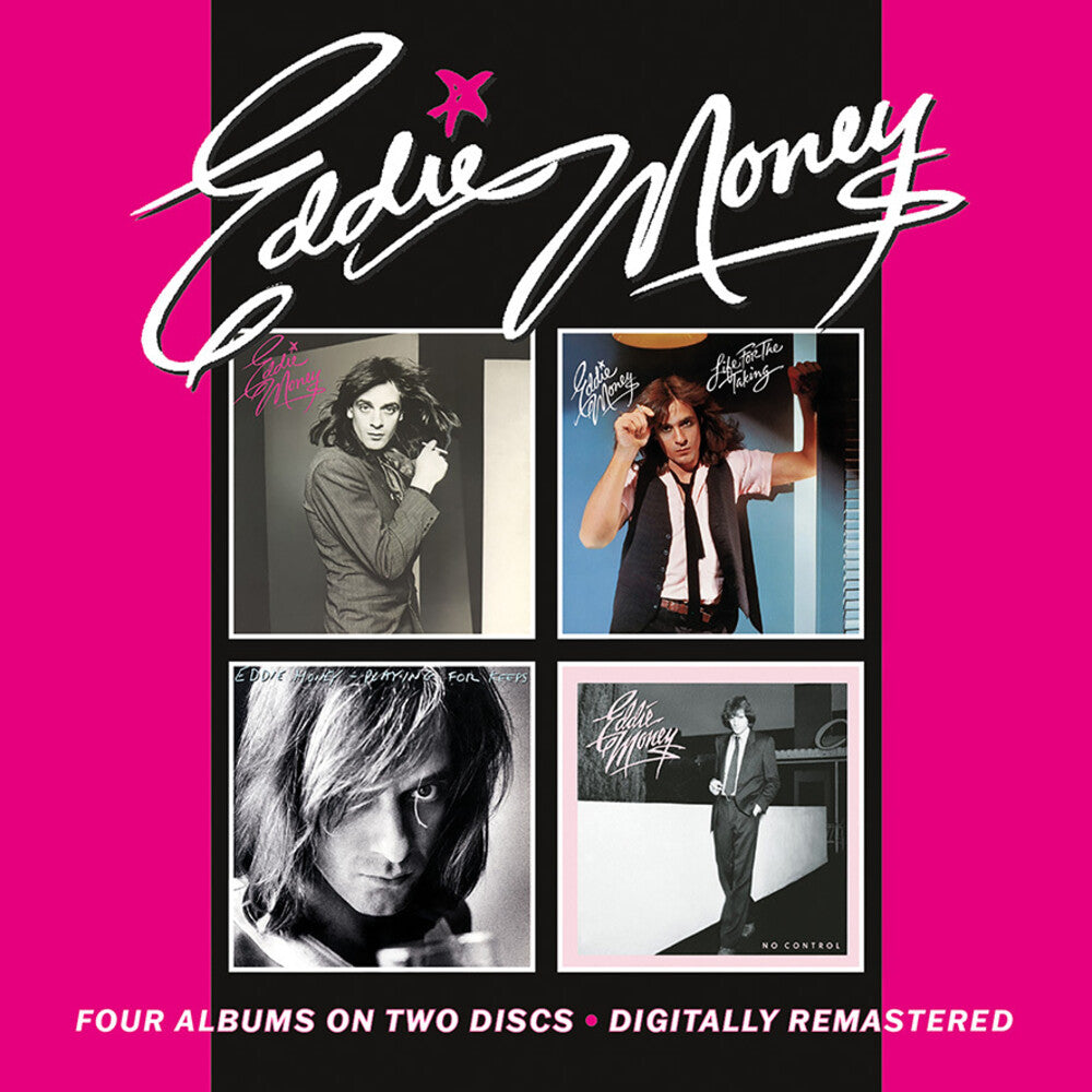 the album cover for Money, Eddie - Eddie Money / Life For The Taking / Playing For Keeps / No Control